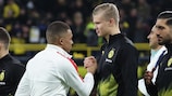 Record breakers Kylian Mbappé and Erling Haaland meet in 2020
