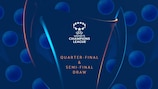 Quarter-final draw live on Friday