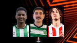 Abner Vinícius (Betis), Héctor Bellerín (Sporting) e Fábio Silva (PSV) são novos inscritos para o play-off e a fase a eliminar