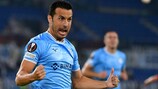 Pedro Rodríguez enjoys scoring for Lazio in the group stage