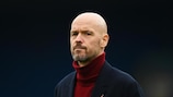 L'allenatore del Manchester United, Erik ten Hag