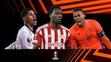 The Europa League knockout round play-off second legs will decide the final eight round of 16 contenders