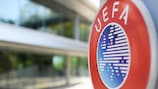 A Casa do Futebo Europeu, sede da UEFA, em Nyon, Suíça