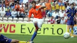 Klaas Jan Huntelaar scores the opening goal of the final