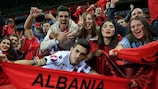 Albania fans at UEFA EURO 2016