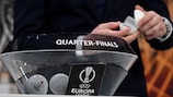 O sorteio dos quartos-de-final e meias-finais da UEFA Europa League a ser conduzido em Nyon