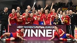 Highlights, report: terzo trionfo per la Spagna