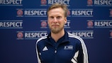 Christian Poulsen at the UEFA Pro Licence Student Exchange 