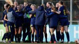La Suède fête sa victoire contre les Pays-Bas, qui lui a permis de participer à sa première phase finale de l'EURO U17 depuis dix ans