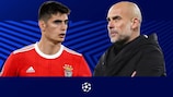 A significant night lies in store for António Silva and Josep Guardiola