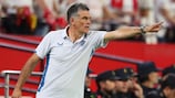 José Luis Mendilibar guided Sevilla to victory over Manchester United in his first ever European tie