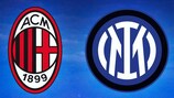 Milan e Inter si affronteranno per la terza volta in una doppia sfida della fase a eliminazione di UEFA Champions League