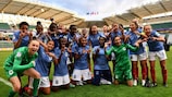 Frankreich sicherte sich den ersten Titel bei einer U17-Europameisterschaft der Frauen