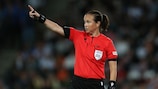 Cheryl Foster was a member of the UEFA Women's EURO 2022 referee team