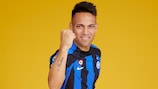 Lautaro Martínez is preparing for his first UEFA Champions League final