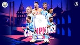 City have completed a treble by winning the UEFA Champions League