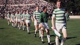 Il Celtic prima della finale di Coppa dei Campioni 1967 