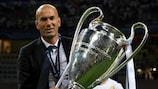 Zidane ha conquistado la Champions League en tres ocasiones