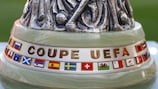 La base del trofeo de la UEFA Europa Leagu