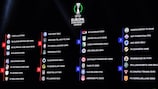 The results of the 2023/24 Europa Conference League draw in Monaco