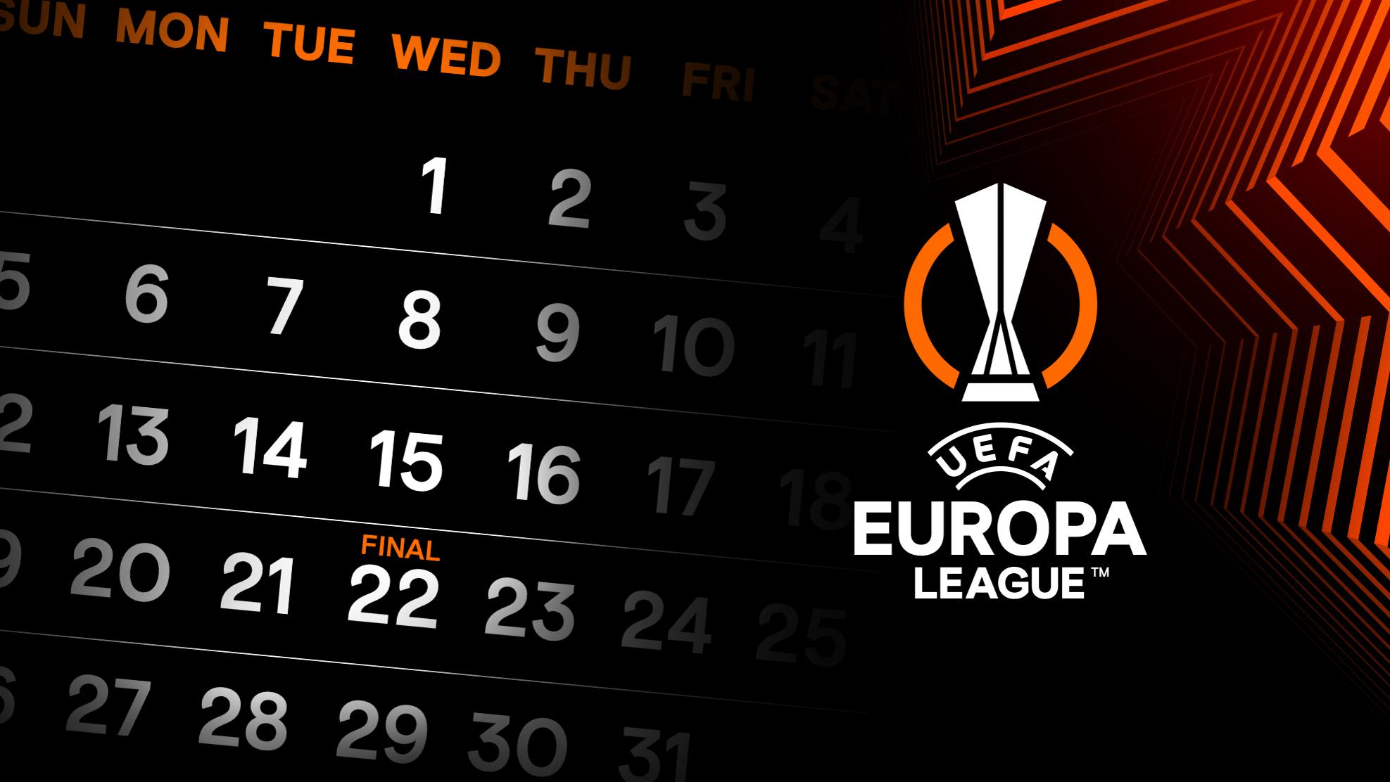 Europa League group stage All the fixtures UEFA Europa League UEFA