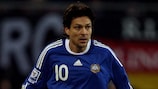  Jari Litmanen scored his final goal for Finland at the age of 39