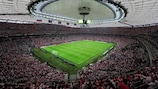 The National Stadium in Warsaw, Poland staged five games at UEFA EURO 2012