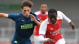 PSV won 2-1 at Arsenal as both clubs returned to the Youth League after several years away