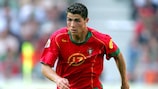 De haut de ses 19 ans, Cristiano Ronaldo s'est illustré à l'EURO 2004