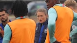 Lydia Bedford, head coach of Brentford’s men’s Under-18 team