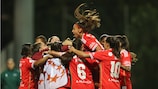 O Benfica está pela terceira vez seguida na fase de grupos da UEFA Women's Champiopns League