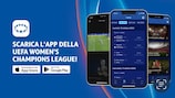 L'app della Women's Champions League