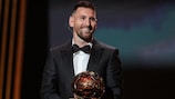 Messi conquistó este lunes su octavo Balón de Oro