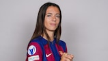 BARCELONA, SPAIN - OCTOBER 11: Aitana Bonmati of FC Barcelona poses for a photo during the UEFA Women's Champions League official portrait shoot  at Estadi Johan Cruyff on October 11, 2023 in Barcelona, Spain. (Photo by Aitor Alcalde - UEFA/UEFA via Getty Images)