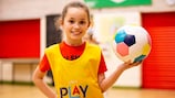 UEFA Disney Playmakers Session at Thornhill Primary School on the 23rd November 2021. 