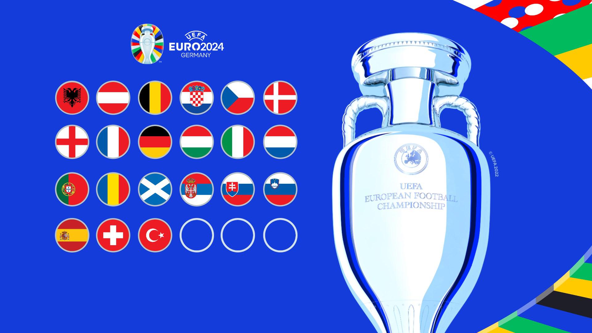Selecciones favoritas para ganar la Eurocopa 2024