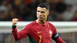 Cristiano Ronaldo has scored 128 times for Portugal