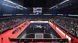 Szene aus dem Finale der UEFA Futsal Champions League 2002
