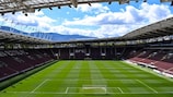 O Stade de Genève deverá receber cinco jogos, incluindo uma das meias-finais