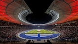 Das Olympiastadion in Berlin ist Schauplatz des Endspiels der UEFA EURO 2024