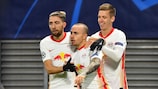 Leipzig feierte 2020 einen tollen Sieg gegen Man United