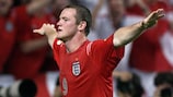 Wayne Rooney certificó su condición de estrella en la UEFA EURO 2004