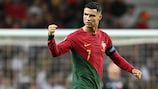 Cristiano Ronaldo en est à 128 buts pour le Portugal