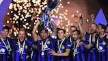L'Inter festeggia il successo in Supercoppa Italiana 2023