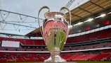 Wembley Stadium in London will host the 2024 Champions League final on Saturday 1 June