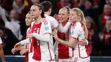 Ajax are the first Dutch team to reach the quarter-finals since 2006/07