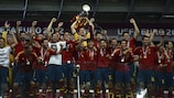 Spanien feiert den Titelgewinn 2012