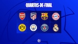 Os quartos- de-final da Champions League começam a 9 de Abril