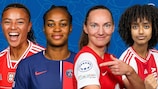 Marie Alidou, Marie-Antoinette Katoto, Marit Bratberg Lund and Lily Yohannes