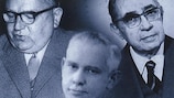 UEFA's pioneers - José Crahay, Henri Delaunay and Ottorino Barassi